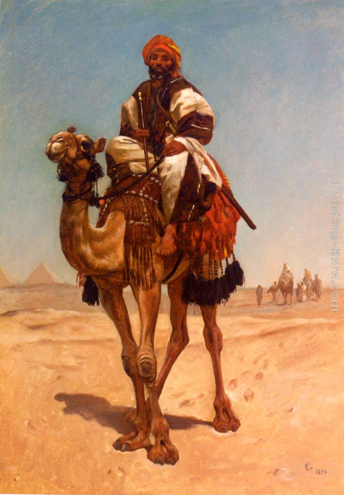 An Egyptian Nomad painting - Frederick Goodall An Egyptian Nomad art painting